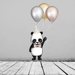 Big Panda Party Wall Sticker