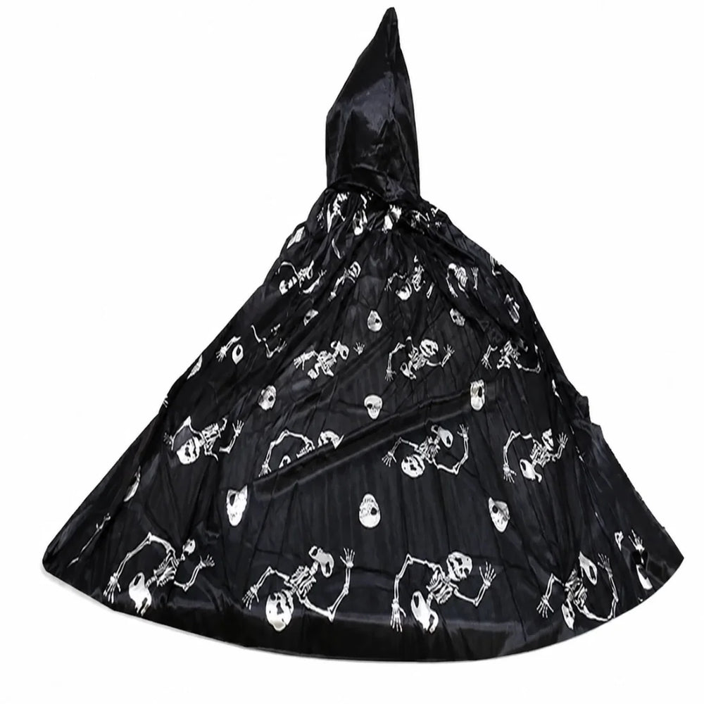 Skeleton Hood Cape Costume for Kids