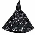 Skeleton Hood Cape Costume for Kids