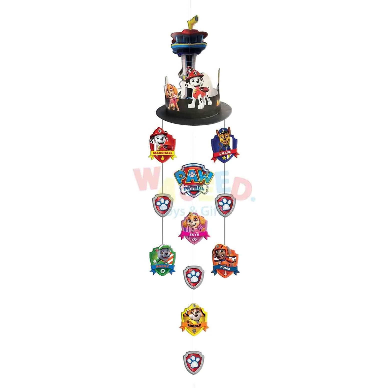 PAW PATROL AD. 2-D STRING DECORATIO