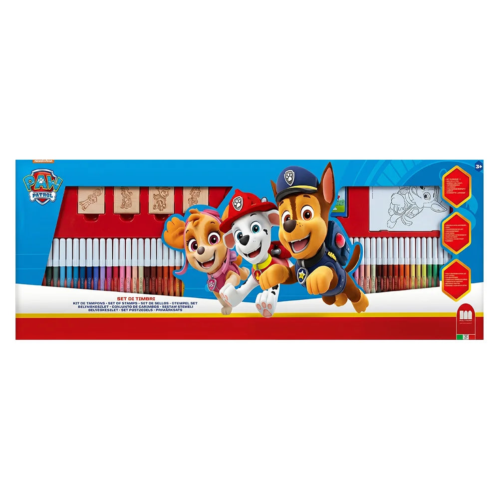 Paw Patrol Stamp & Coloring Set
