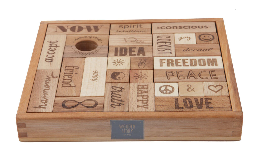 Peace and Love in Tray - 29 Pieces