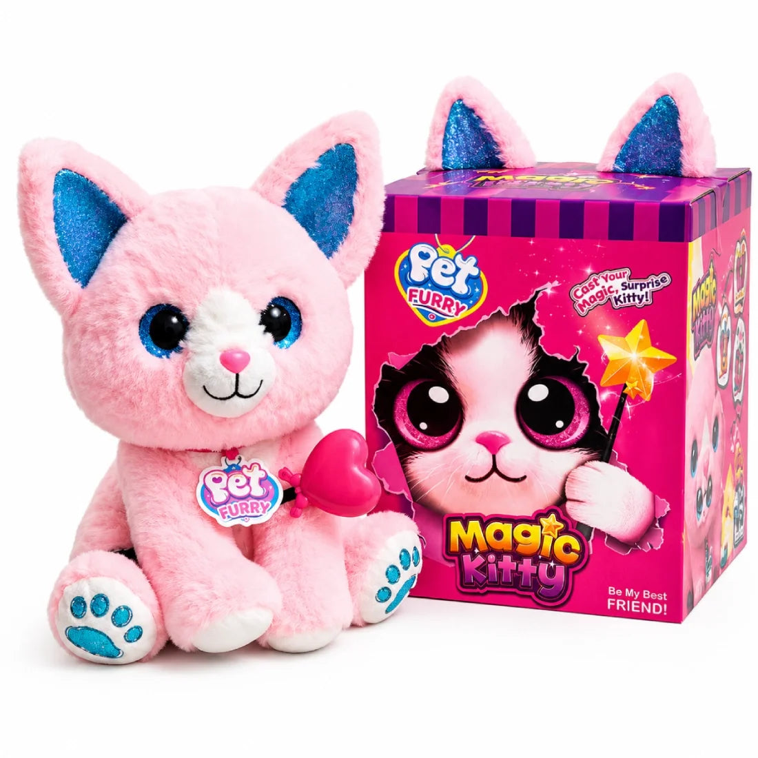 Pet Furry Magic Kitty Plush Toy