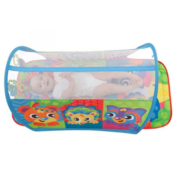 Playgro Honey Bee Bear Activity Tunnel Gym