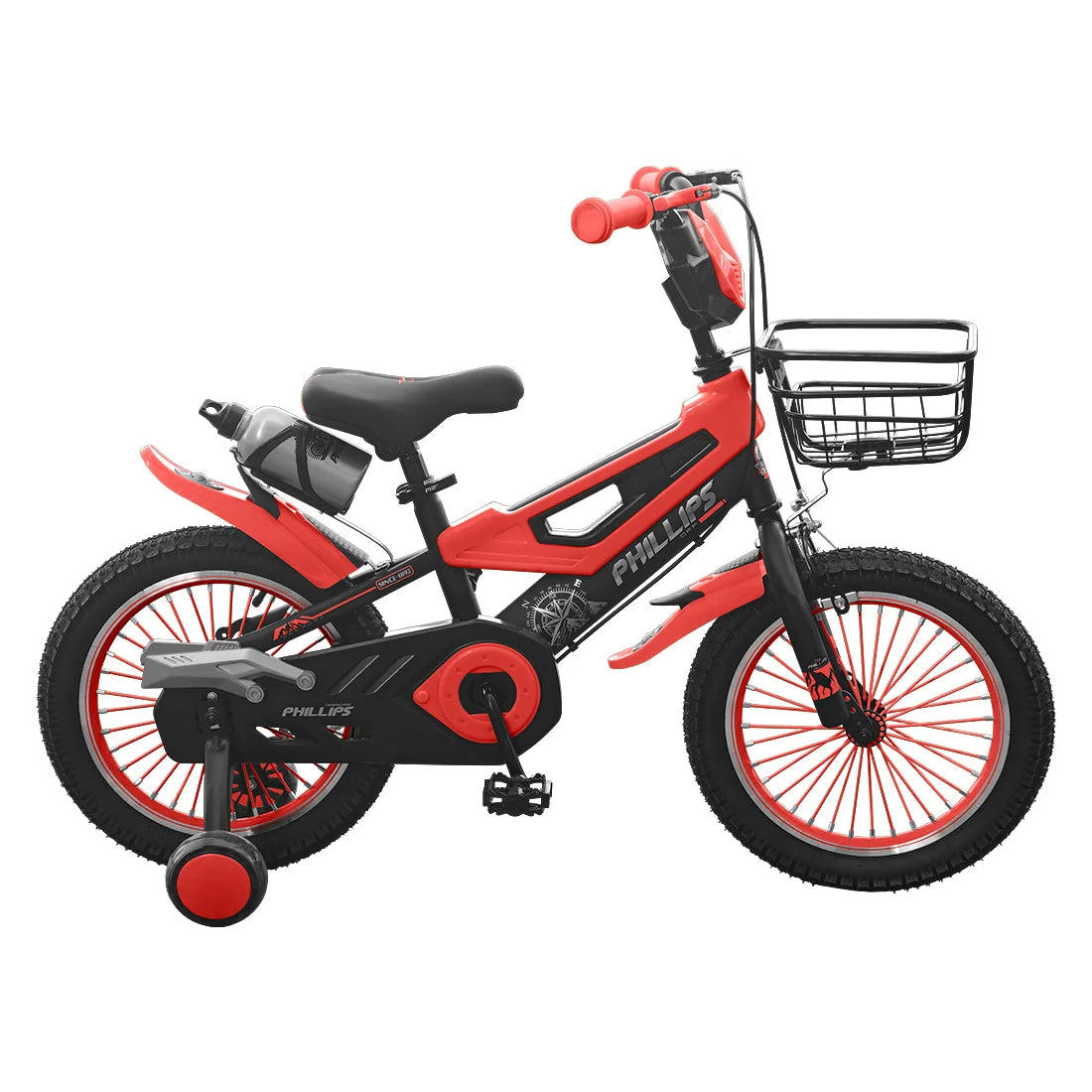 Phillips P-139 Sport Kids Bicycle 12 Inch with Basket