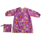Tidy tot Coverall Toddler Bib-Plum Purple