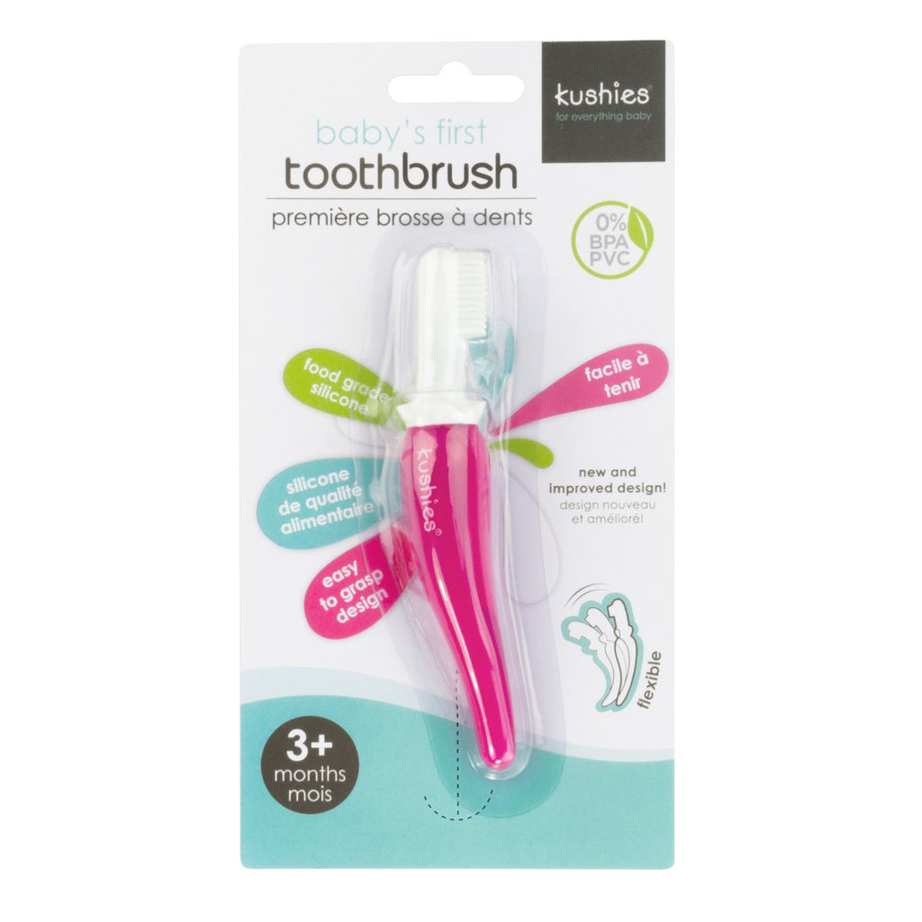 Pink Baby's First Toothbrush