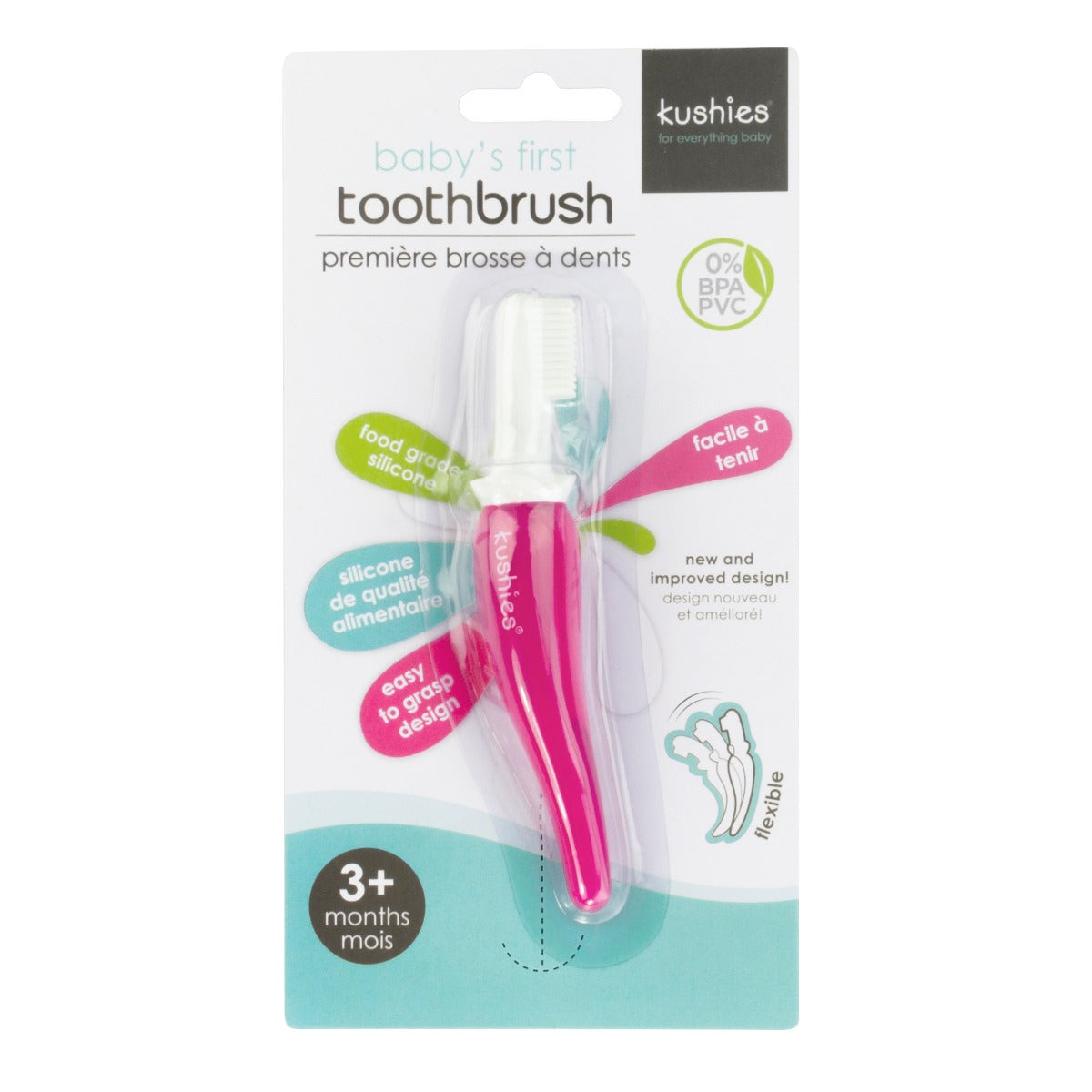Pink Baby's First Toothbrush