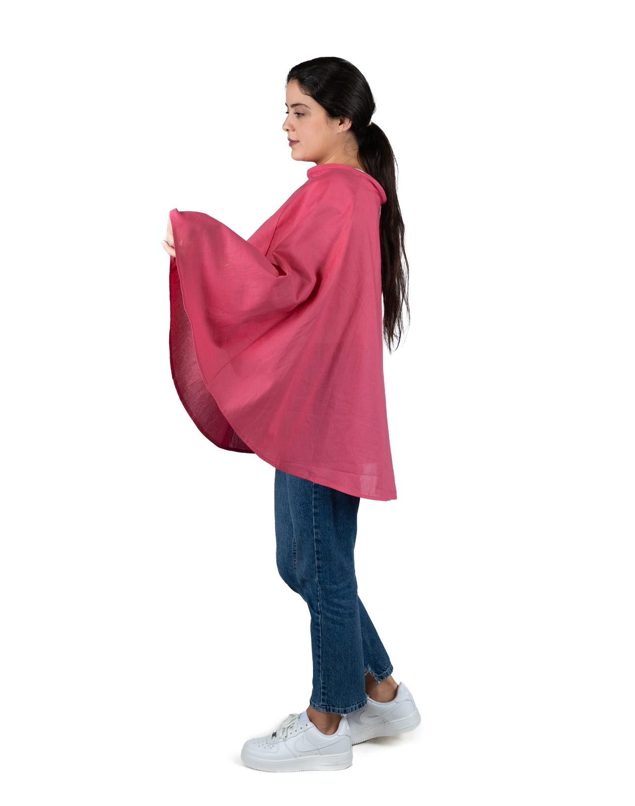 Pink Nursing Cape