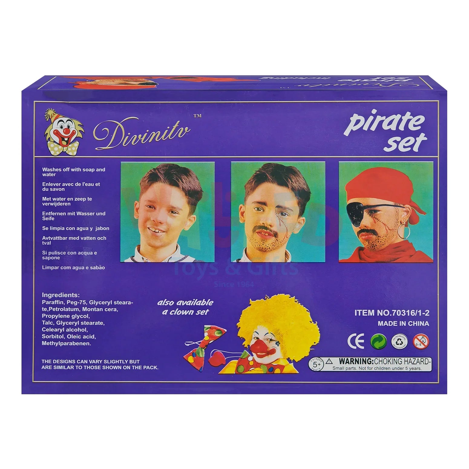 Pirate Costume Accessory Set