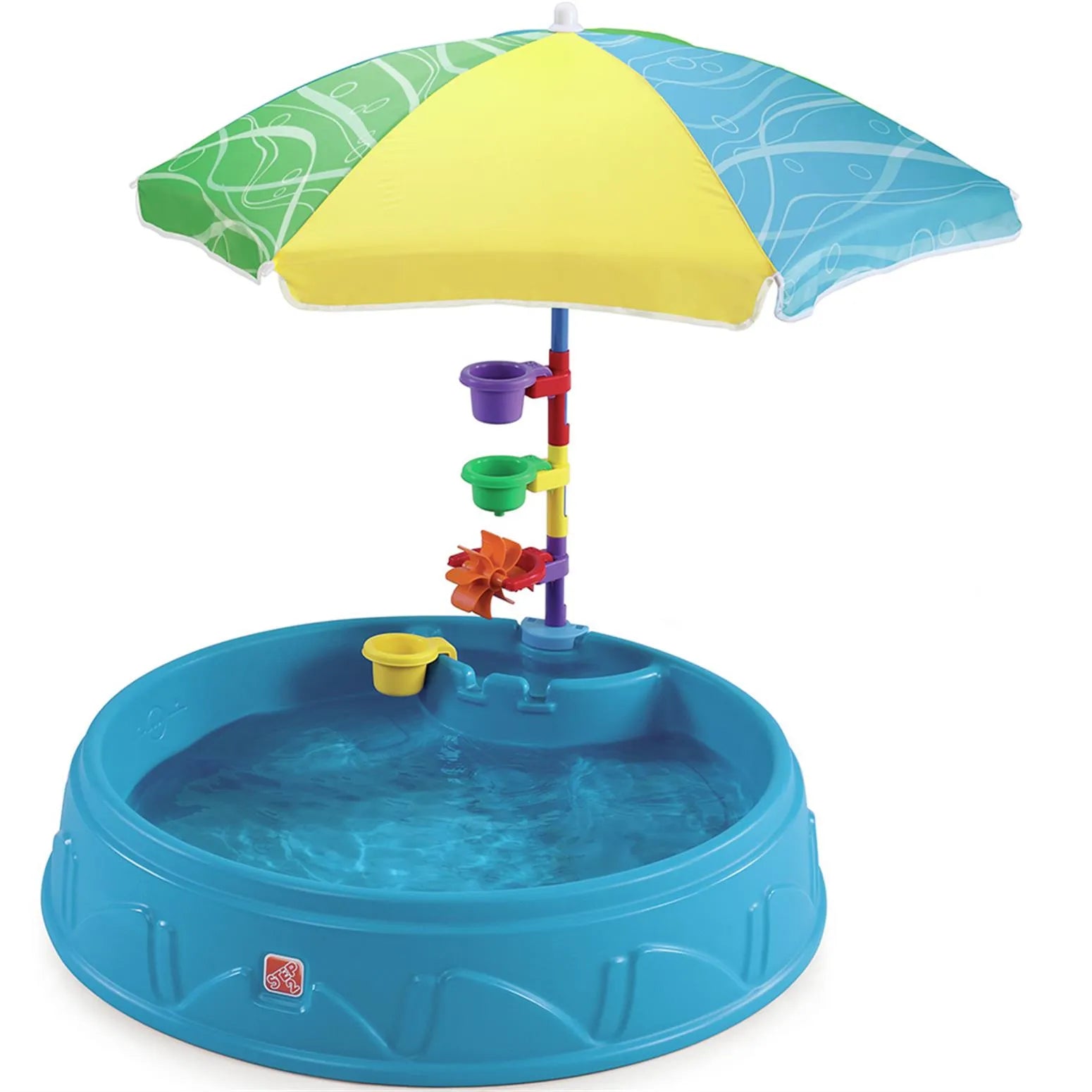 step2 PLAY & SHADE POOL WITH UMBRELLA