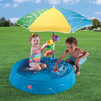 step2 PLAY & SHADE POOL WITH UMBRELLA