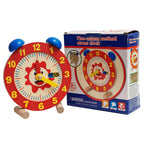 Plus-Minus Method Wooden Educational Alarm Clock