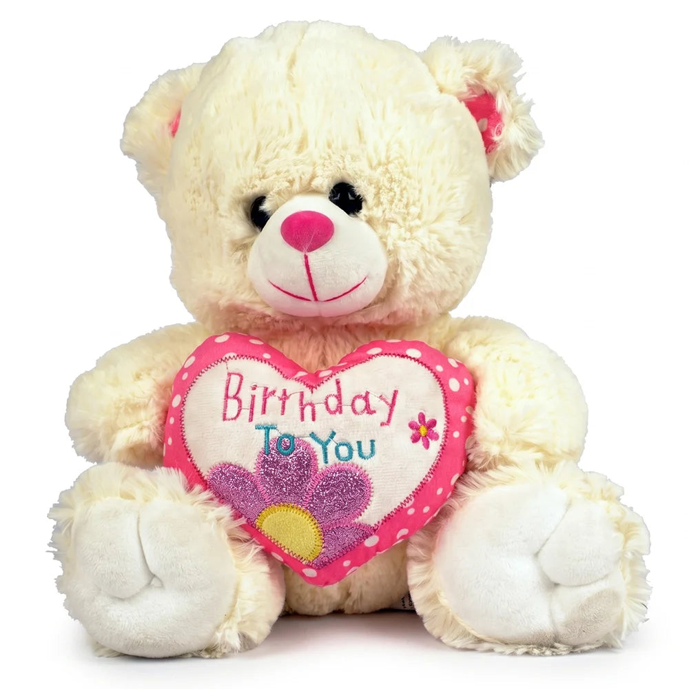 Plush Bear with Heart 31cm