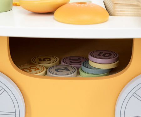 PolarB Wooden Burger Cart