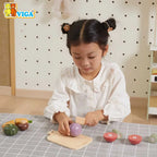 PolarB Cutting Vegetables Wooden Set