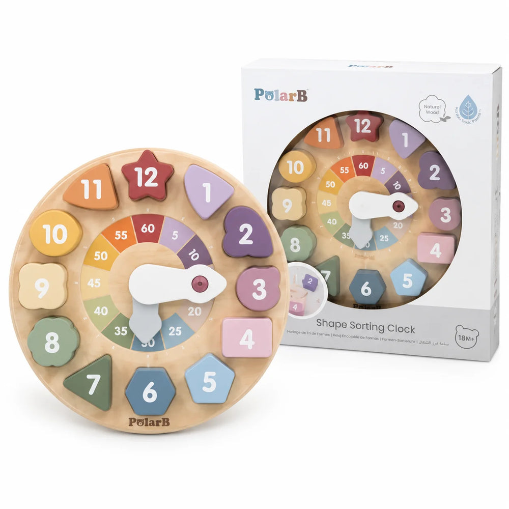 PolarB Shape Sorting Clock