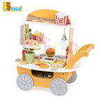 PolarB Wooden Burger Cart
