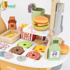 PolarB Wooden Burger Cart