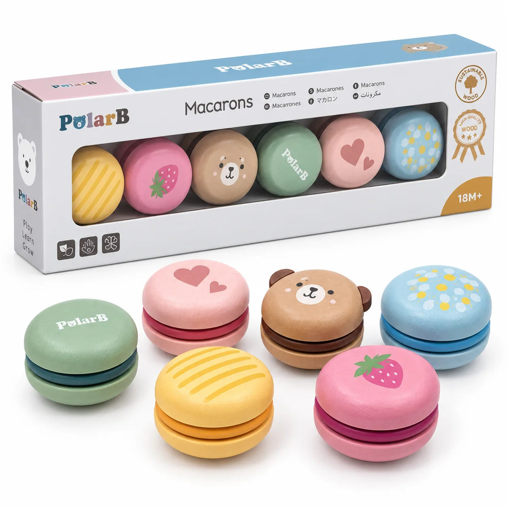 PolarB Wooden Macarons