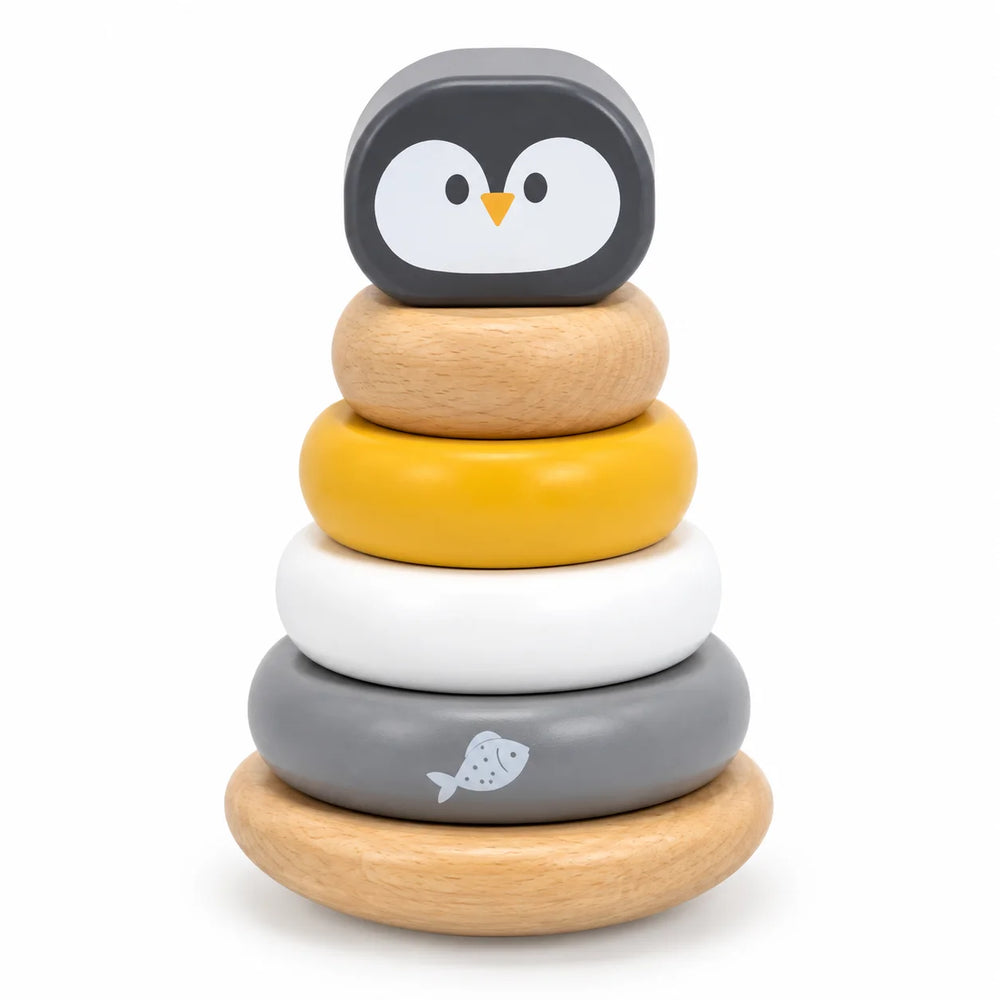 PolarB Wooden Stacking Penguin