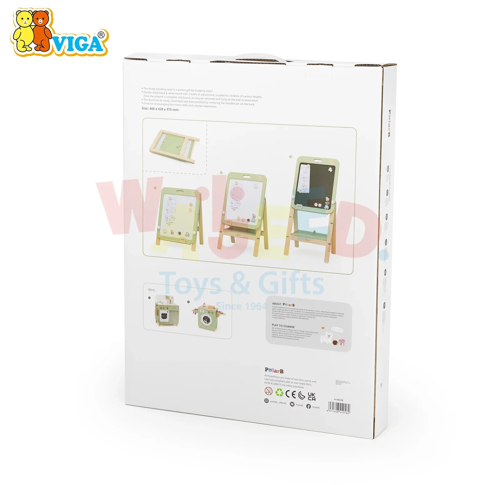 PolarB Wooden Standing Easel