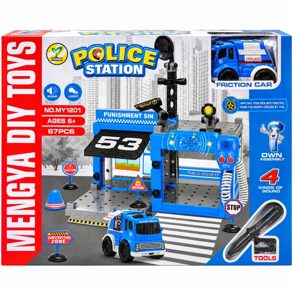 Police Station Building Playset