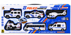 Police Vehicles Friction Set – 6 Pcs