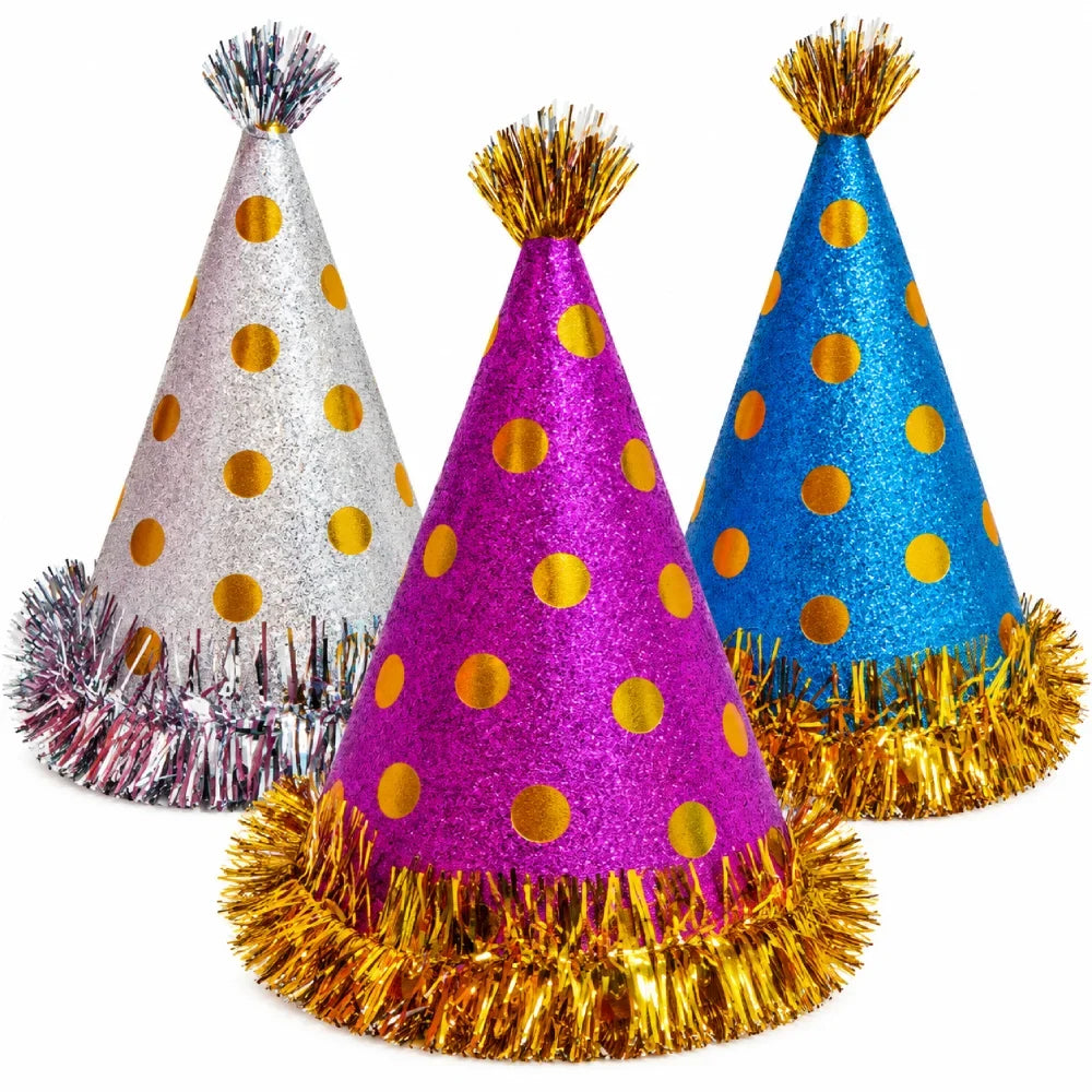 Polka Dot Party Hats