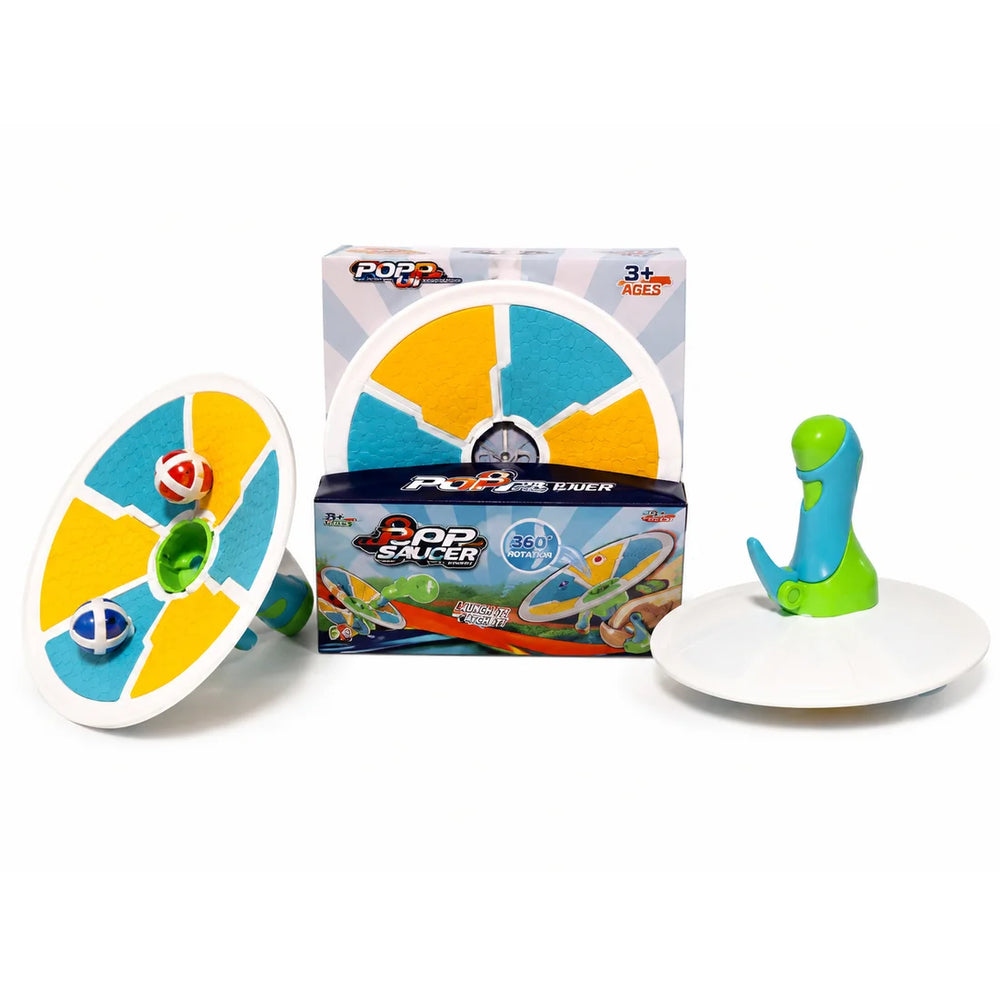 Pop Catch Launch & Catch Disc Game