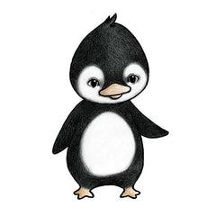 Poppy the penguin Wall Staicker