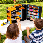 Portable Engineering Garage Case with Elevator & Lights