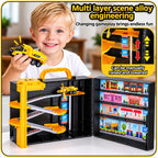 Portable Engineering Garage Case with Elevator & Lights