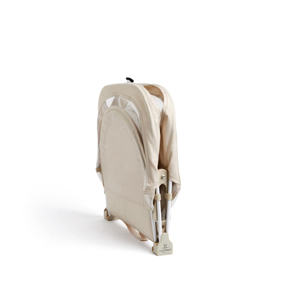 Ergo Pouch Ecru with Mattress-Net and Backpack Beige