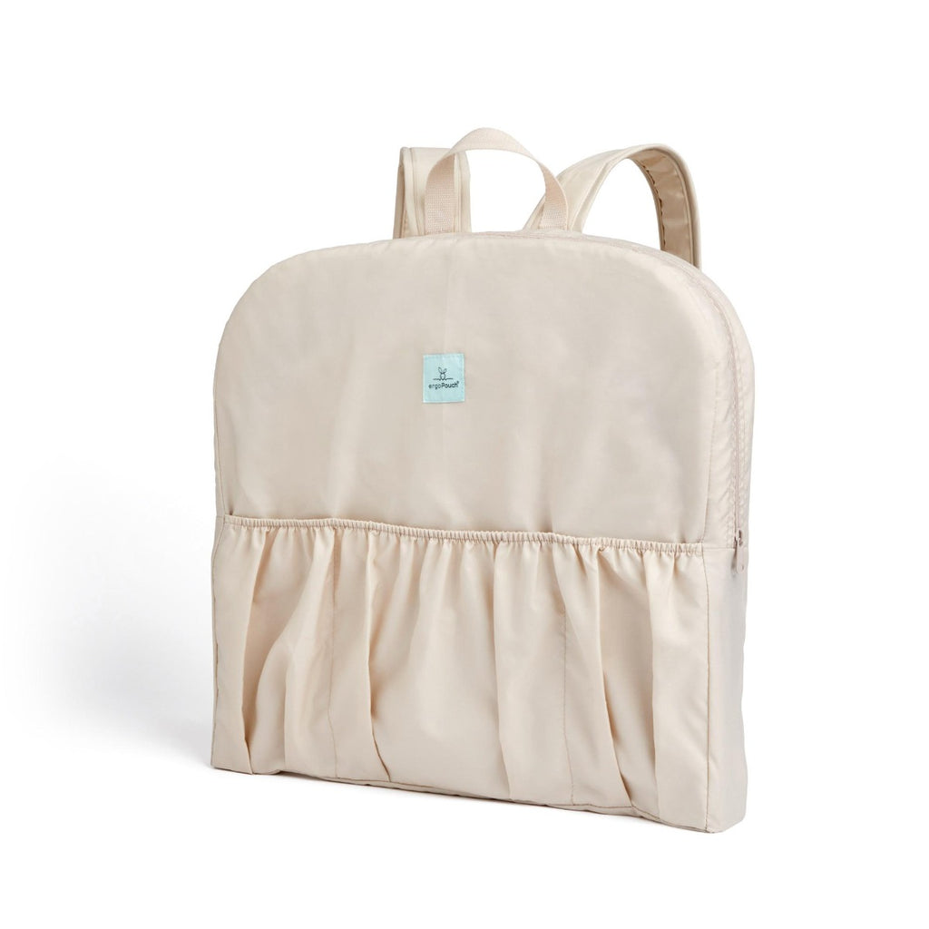 Ergo Pouch Ecru with Mattress-Net and Backpack Beige