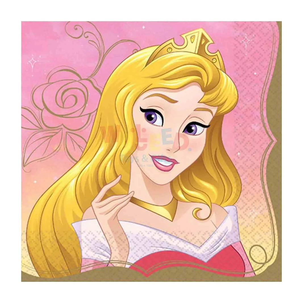 PRINCESS AURORA LUNCH NAPKIN-16PCS