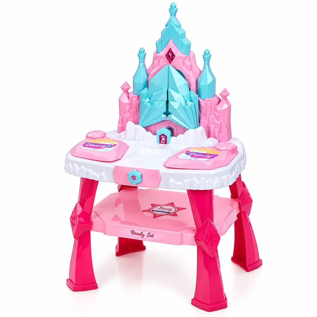 Princess Castle Vanity Table with Infrared Magic Mirror