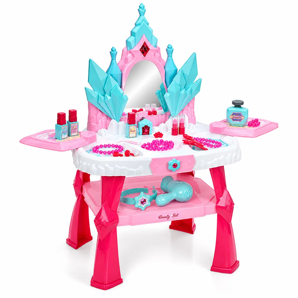 Princess Castle Vanity Table with Infrared Magic Mirror