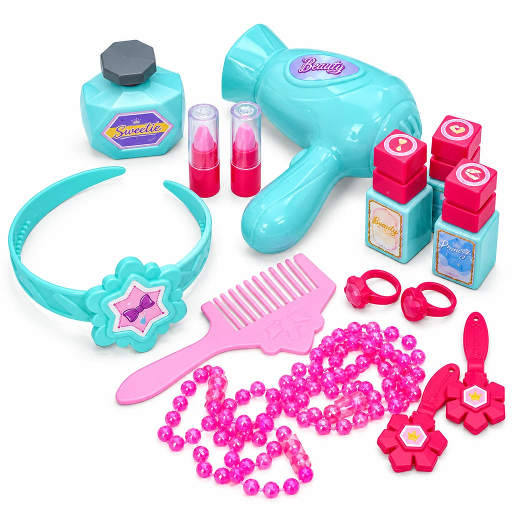 Princess Castle Vanity Table with Light-Up Mirror