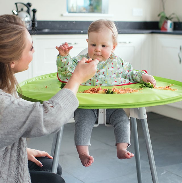 Tidy Tot Bib Rainbow Green