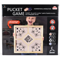 Pucket Wooden Fast Sling Puck Game
