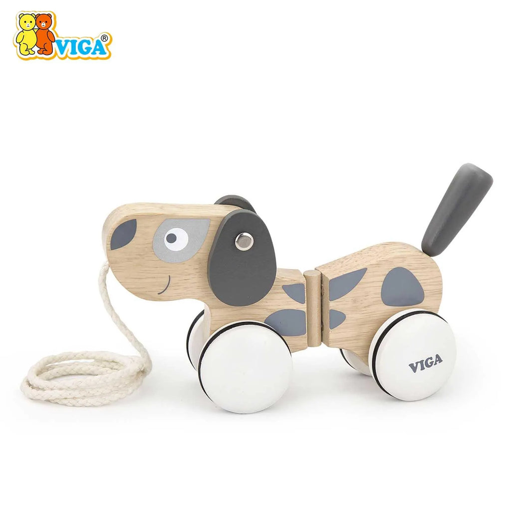 Viga Pull- Along Puppy Size: 180 x 120 x 165 mm