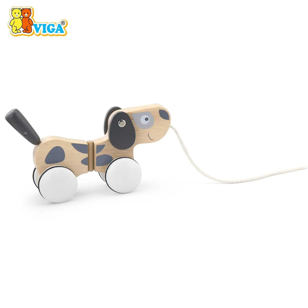 Viga Pull- Along Puppy Size: 180 x 120 x 165 mm