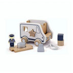 Viga Pull-Along Shape Sorting Truck with number