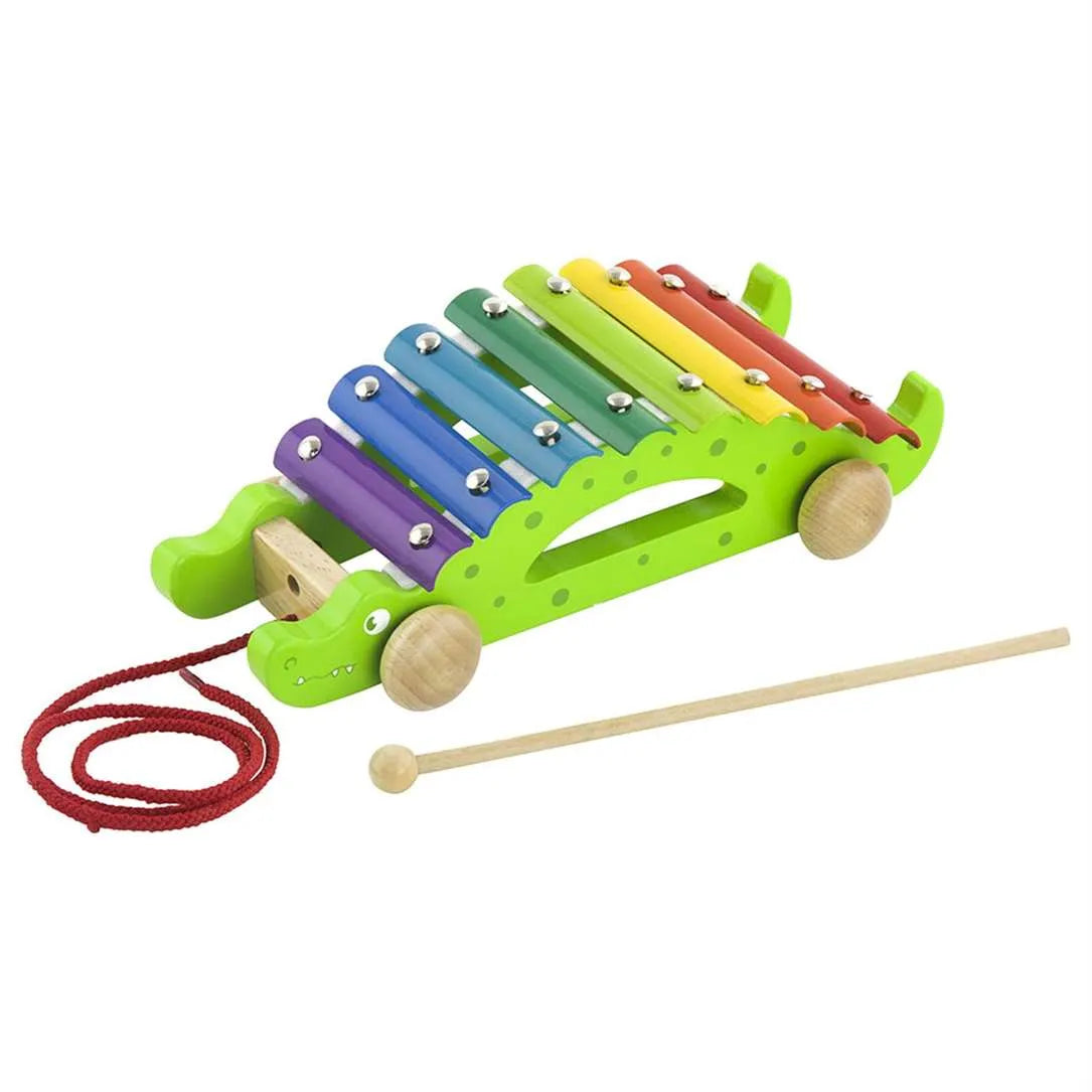 Pull-along Xylophone - Croc