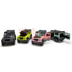 Pull Back Die-Cast Car With Light (Assorted)