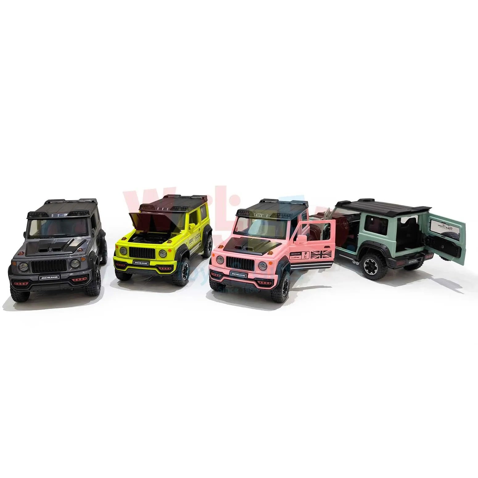 Pull Back Die-Cast Car With Light (Assorted)