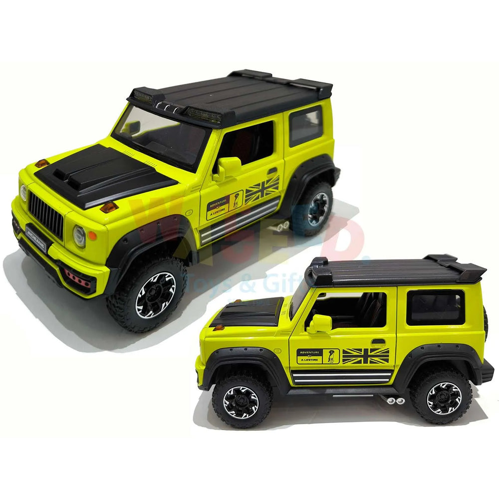 Pull Back Die-Cast Car With Light (Assorted)
