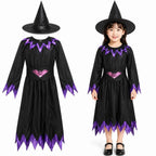 Purple Witch Costume for Kids
