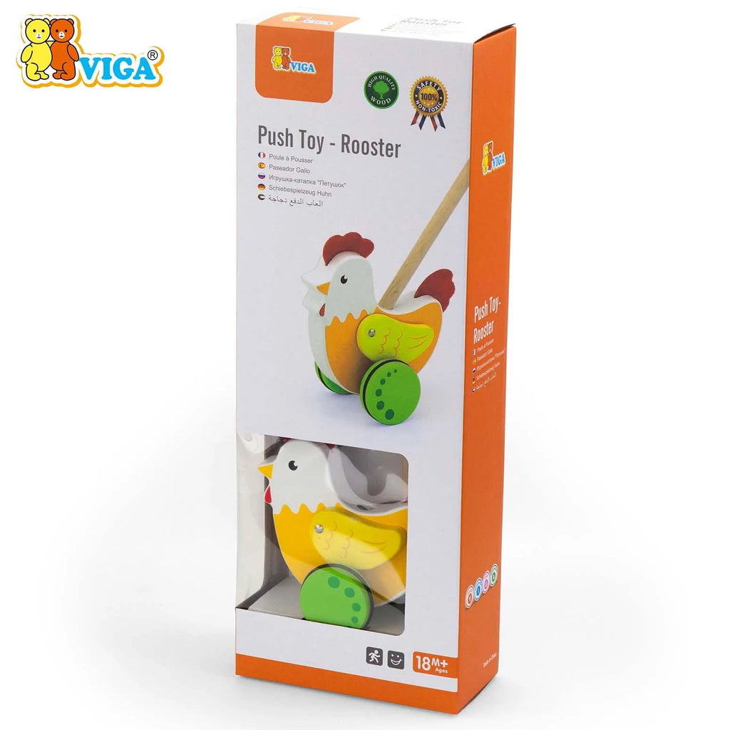 Push Toy - Rooster